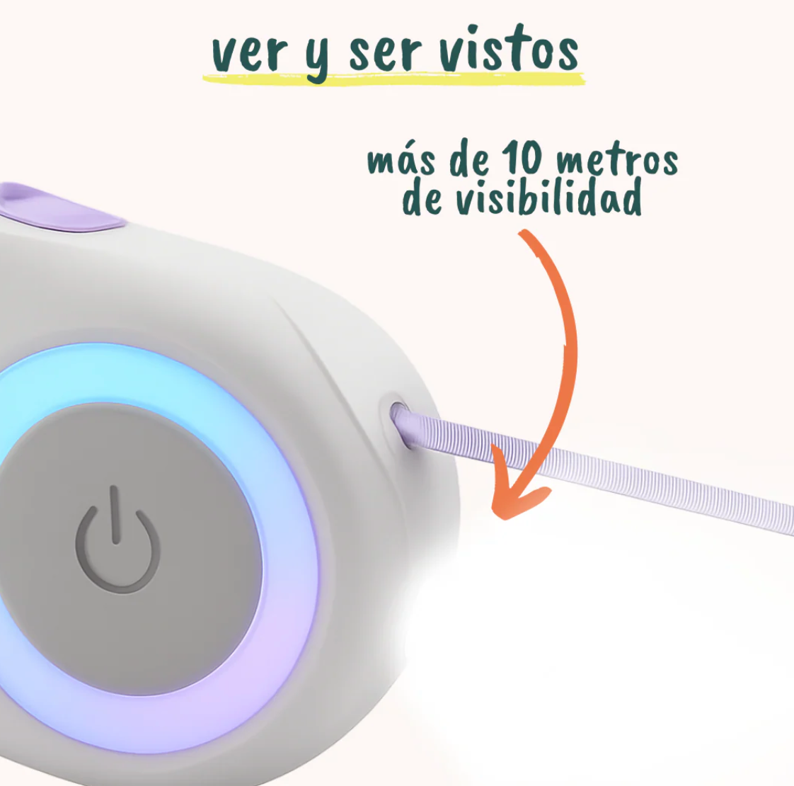 Correa Retráctil LED