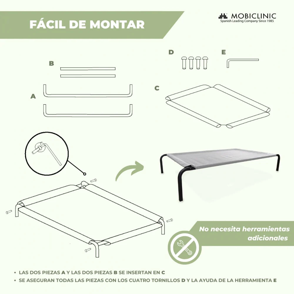 Cama Elevada para Mascotas