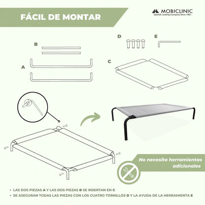 Cama Elevada para Mascotas